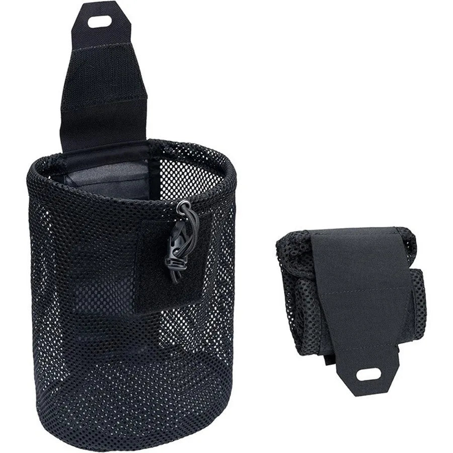 Nylon New Roll-Up  Mesh Dump Pouch Magazine Storage Mini Foldable Net Pocket EDC Tactical Outdoor Sport Camping Hunting