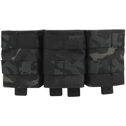 Tactical Molle 7.62 Triple Magazine Pouch Medium Open Top KYWI Kydex Wedge Insert Mag Pouch Holder Hunting Accessories