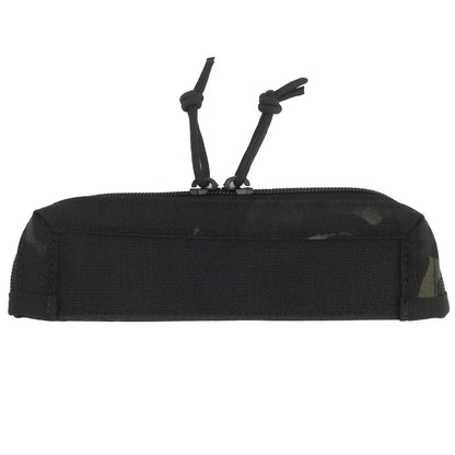 Tactical Admin Pocket Zipper Insert Hook And Loop Attachment Zip Closure For Admin Pouch Standard MBAV Crye AVS Plate Carrier