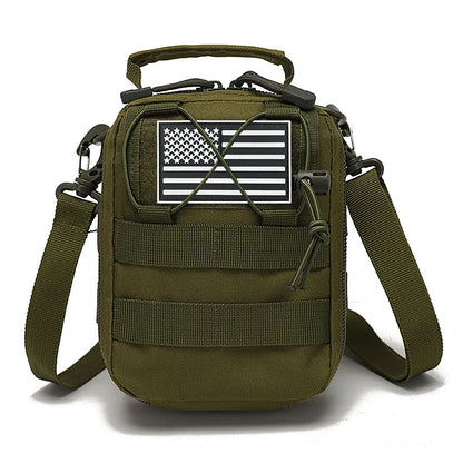 Outdoor cycling lightweight mini storage bag, universal single shoulder crossbody bag, hands-free cycling bag