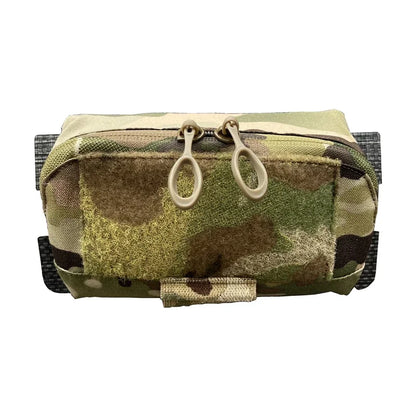 Tactical Admin Bag Vest Chest Hanging Expansion Molle Panel Map Pouch Multicam Attachment Sundry Bag