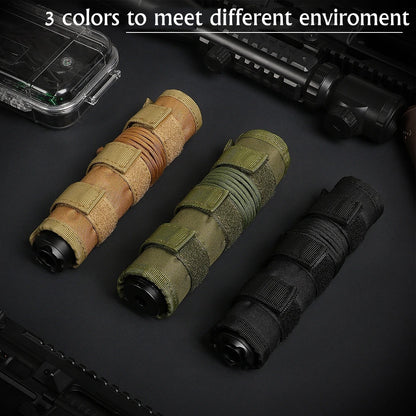 9inch Tactical Silencers Protective Cases For Hunting Shooting Silencers Protective Cover Suppressor Cover for 4/5/6/7/9inch