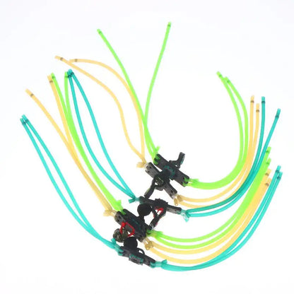 4-Strand Spliced High Elastic Slingshot Rubber Band 1636-1632 Combined for G5 Slingshot Outdoor Shooting Game Activities