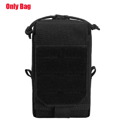 Molle Waist Pouch Outdoor Mobile Phone EDC Tactical Hunting Accessories Bag Vest Pack Cell Phone Working Tools Holder