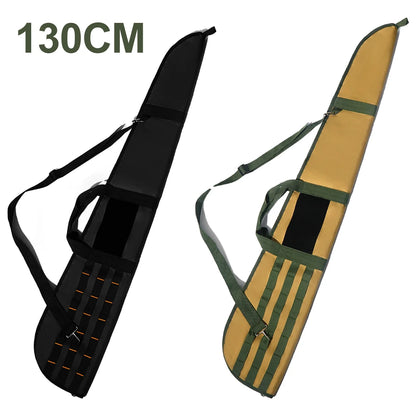 130cm Gun Bag Case Rifle Bag Tactical Soft Gun Case Airsoft Rifle Carry Shoulder Bag Long Handbag for Hunting Accessory
