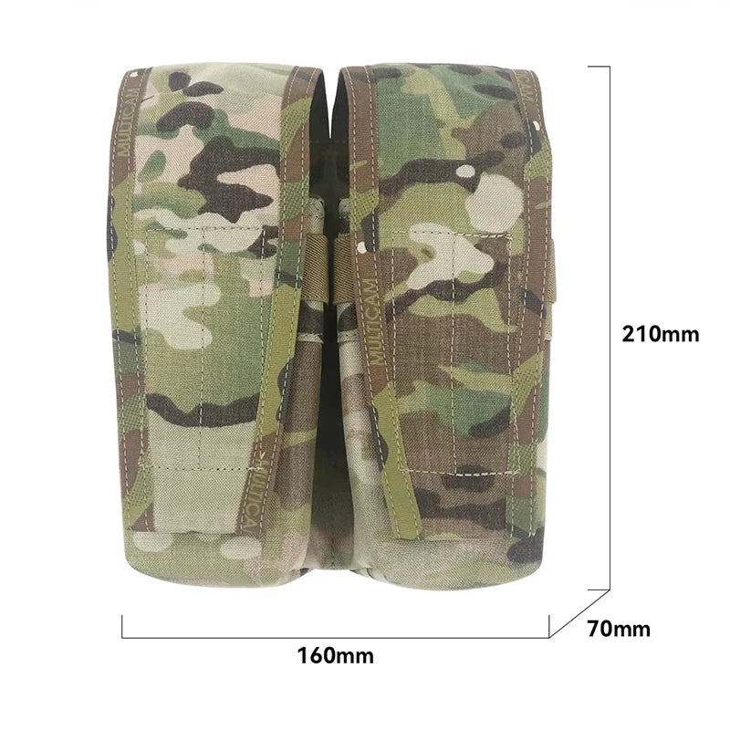 Tactical Single Double And Triple Waist Cover Magazine 5.56 M4 Magazine Flip-Top Ba