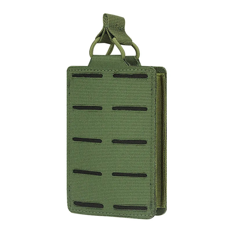 Outdoor Molle 556mm Magazine Pouch Single Mag Holder Universal Laser Cut Mag Pouch for 5.56 Rifle Magazines Hunting Gear
