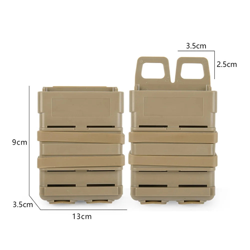 FMA Fastmag Accessory Case 5.56 Magazine Case Undershirt MOLLE Duplex Clip Case M4 Quick Release Case