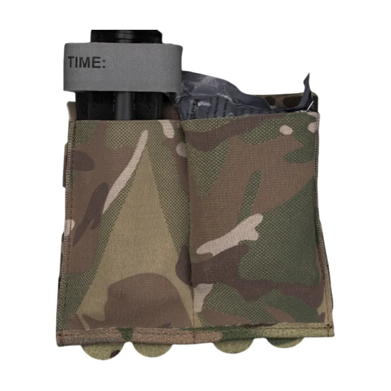 Single/Double/Triple Elastic Magazine Pouch | Quick-Access Cartridge Holder | Range & Outdoor Shooting Accessory