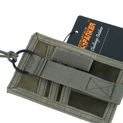 EXCELLENT ELITE SPANKER Tactical ID Card Case Patch Neck Lanyard Credit Card Organizer Pouch Adjustable Neck Lanyard