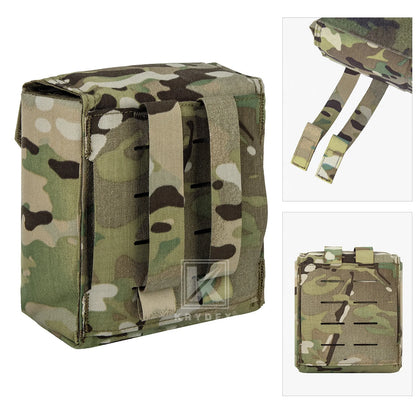 KRYDEX Tactical Night Vision Pouch MOLLE NVG Bag with Padded Goggle Carrying Case For NVG14 NVG15