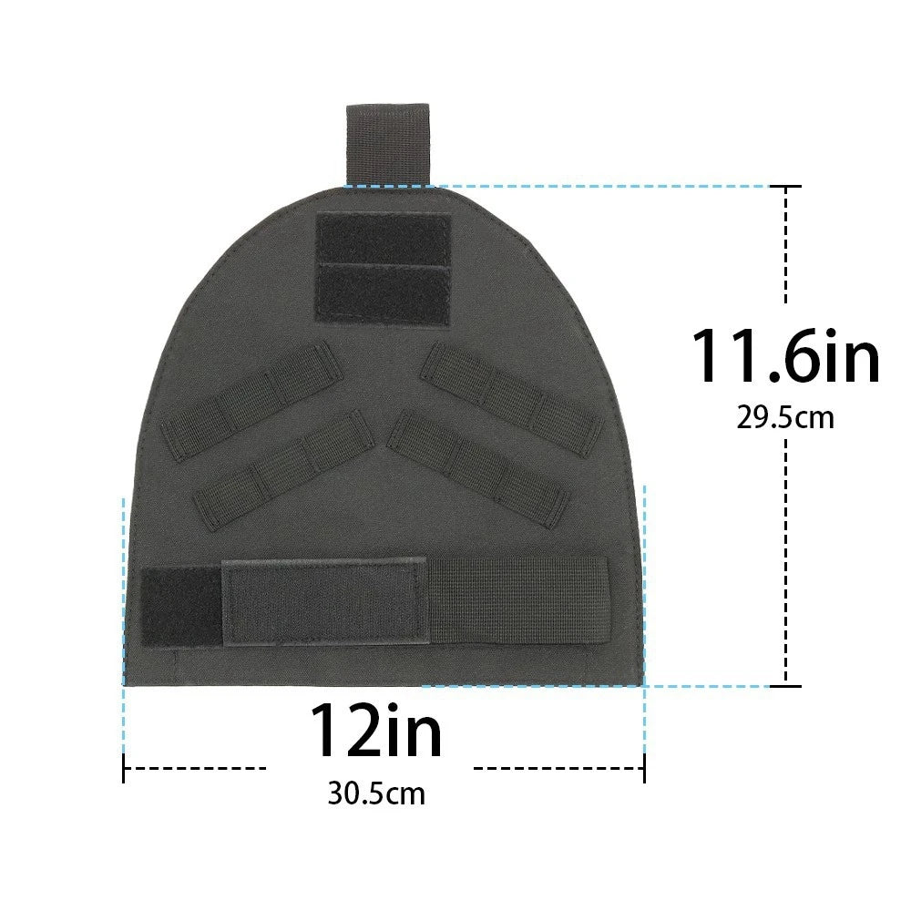3Pcs/set Tactical Protective Cover Molle Shoulder Pads Crotch Guards Deltoid Protector Pad for Paintball CS Accessories