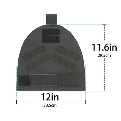 3Pcs/set Tactical Protective Cover Molle Shoulder Pads Crotch Guards Deltoid Protector Pad for Paintball CS Accessories