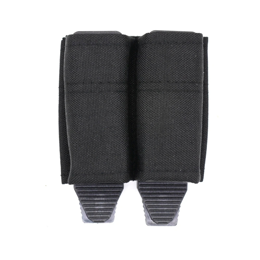 FAST 9MM Double Magazine Pouch Tactical Quick Release 9mm Magazines Holder Lightweight Molle Pouch