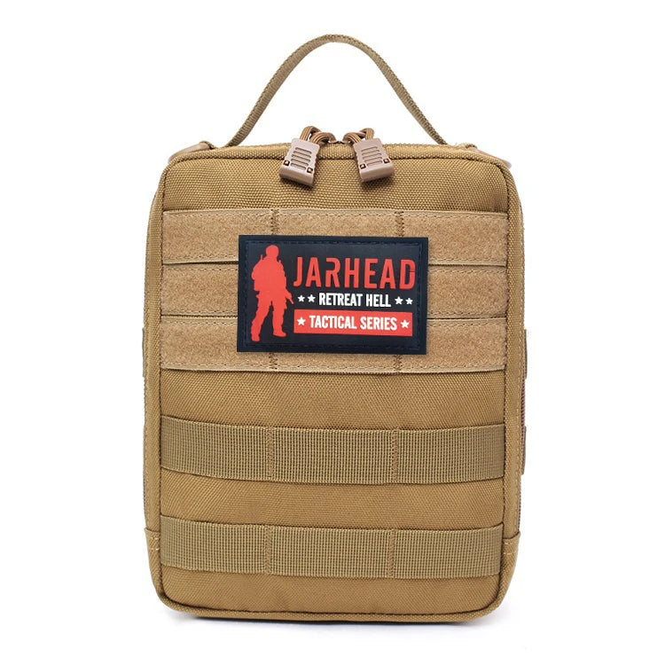 MOLLE Tactical EDC Pouch 600D Nylon Water Resistant Utility Organizer Bag for Outdoor Hiking Camping Hunting