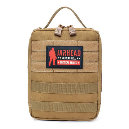 MOLLE Tactical EDC Pouch 600D Nylon Water Resistant Utility Organizer Bag for Outdoor Hiking Camping Hunting