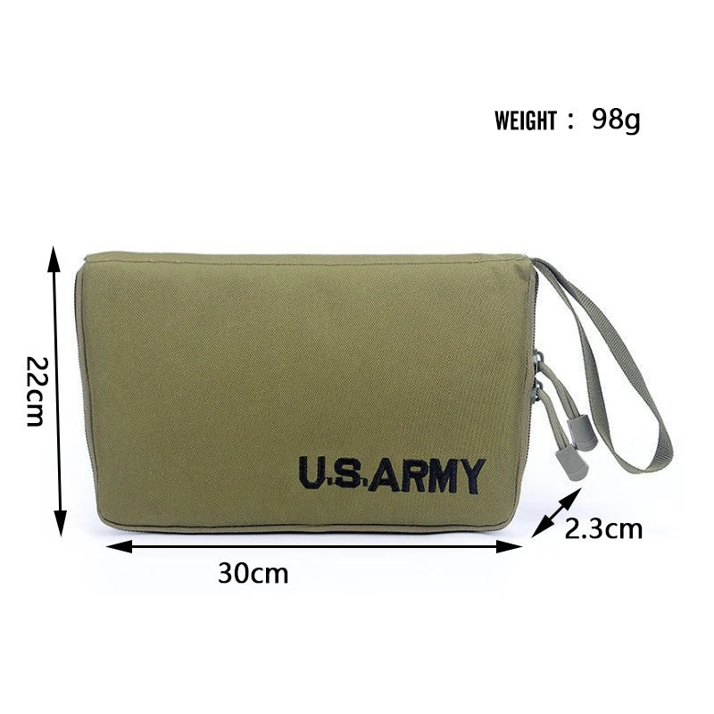 Tactical Pistol Case Universal Portable Gun Storage Bag with Wrist Strap Durable Holster with Magazine Holde for Glock Beretta