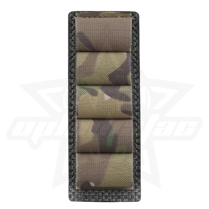 OPHIDIAN 5 Rounds 12 Gauge Shotgun Ammo Bag Hanging Molle Shotgun Rack Bullet Barrel Hunting Accessories