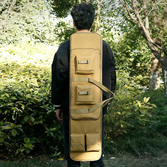Outdoor Rifle Bag, Tactical Long Rifle Backpack, Portable Shotgun Case for Storage and Transportation, Suitable for Outd