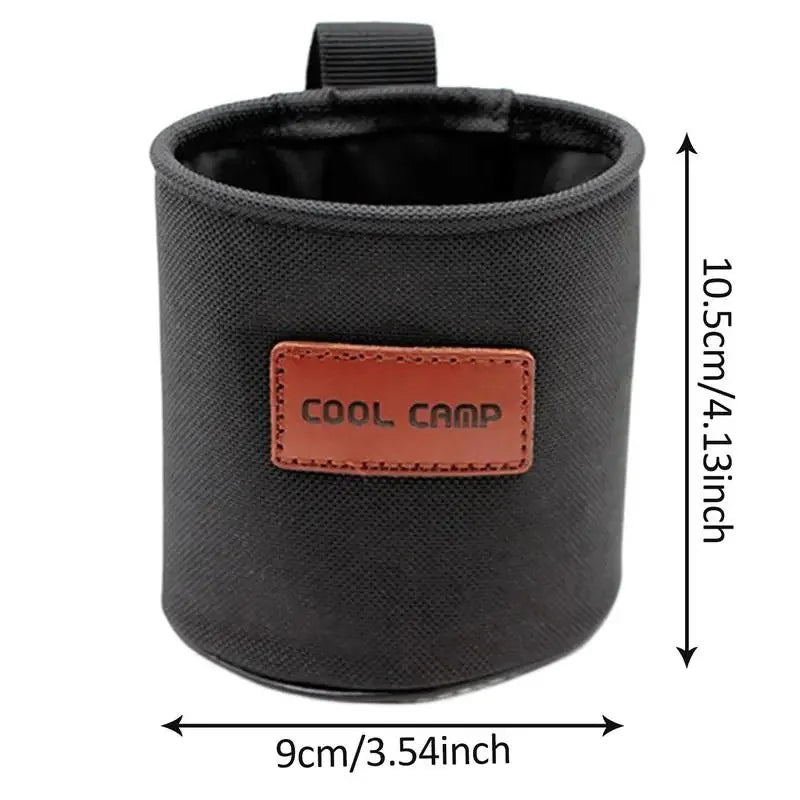 Bike Cup Holder Oxford Cloth Water Bottle Holder for Bike Scratch-resistant Water Bottle Holder Outdoor Camping Cup Set for Bike