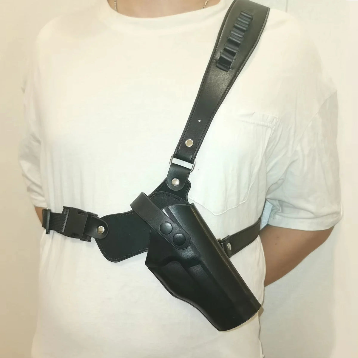New Tactical Cowhide Underarm Holster for Quick-Draw Pistols