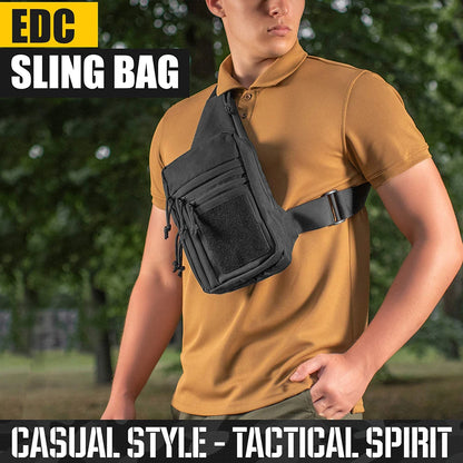 New sports shoulder bag, laser chest bag, travel waterproof and wear-resistant shoulder bag, equipment storage, outdoor camping