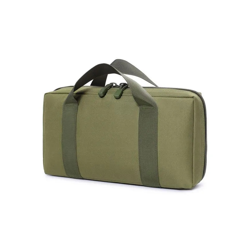Tactical Pistol Gun Carry Bag Case Universal Handgun Bag Glock 17 1911 Beretta Hunting Molle Storage EDC Portable Bag