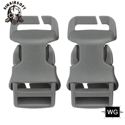2pcs SRB Side Release Buckle Quick Release Tactical Buckle for MOLLE PALS Webbing Chest Rig Hunting Vest Accessories SINAIRSOFT
