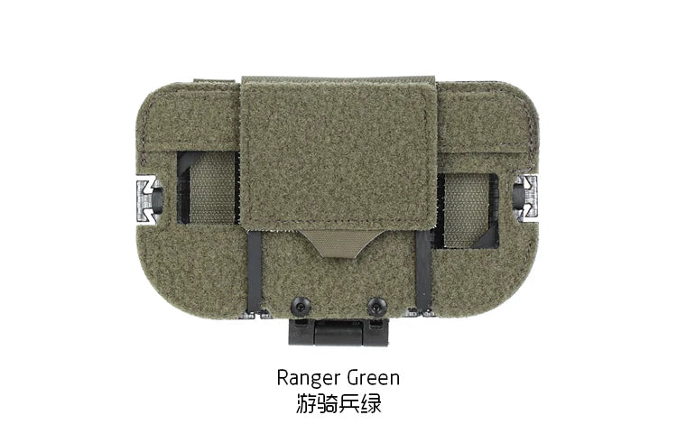 Tactical Hunting Vest Chest Molle Bag Mobile Phone Bracket Pouch