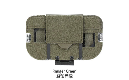 Tactical Hunting Vest Chest Molle Bag Mobile Phone Bracket Pouch