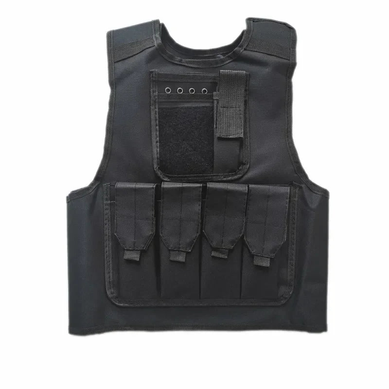 Tactical Kids Airsoft Vest Children Combat Outdoor CS Vests Paintball Camouflage Waistcoat Shooting Protect Gear Sniper Uniform