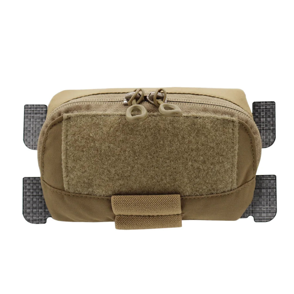 VULPO Tactical FCPC Vest MOLLE Adapt Admin Panel Pouch Chest Expansion Sub Bag Utility Map Pouch For Hunting Airsoft Vest