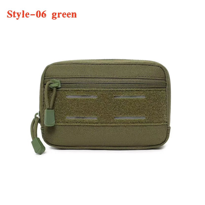 IFAK EDC Bag Tactical Molle Admin Pouch Waist Bag Hunting Vest Emergency Tool Kit Outdoor First Aid Kit Camping Survival Bag