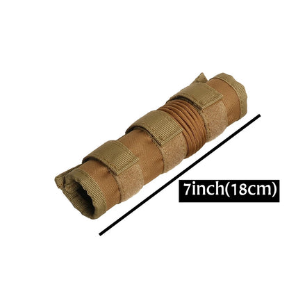 4/5/6/7/9inch Tactical Suppressor Protective Cases For Hunting Shooting Gun Protection nylon Suppressor Cover