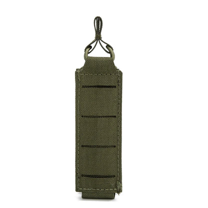 Nylon 9mm Magazine Pouch,Laser Cut LightWeight,Single,Molle System,Tactical Bag,Edc Pouches,Flashlight Bag,Hunting Accessories