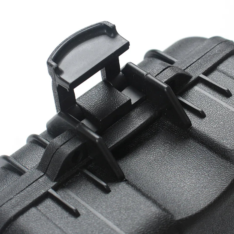 Tactical Safety Gun Bag Case Shockproof Box Storage Foam Instrument Tool Box Hunting Equipment Protective Sealed Box with Sponge