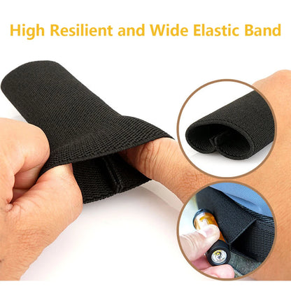 Belt Sleeve Elastic Loop EDC Belt Organizer Concealed Tool Holder Flashlight Holder Tactical Hunting Accessories
