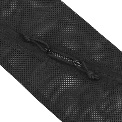 OPHIDIANTAC-Mesh Pouch Insert, Modular Utility Admin Pockets Travel Organizer EDC Zipper Pouch 6X12in