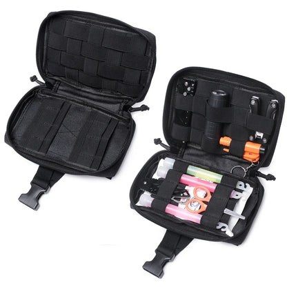 Hunting Molle Pouch EDC Tool Waist Pack Utility Organizer Outdoor Sports Travel Climbing Camping Hiking Accessories Bag