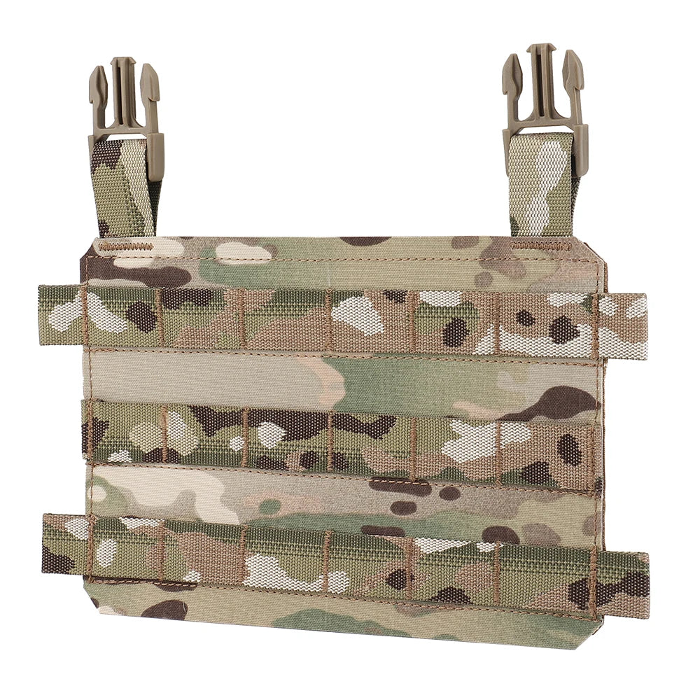 Tactical Vest Molle Placard Modular Front Flap Adapter Panel For THORAX Airsoft Vest Expansion Equipment,Plug-in Installation