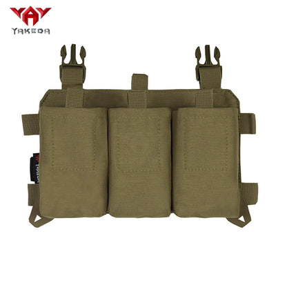 YAKEDA Accessories Triple Front Panel Modular Front Panel 556/762 Universal Quick Pull Sleeve
