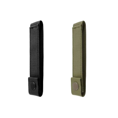 1/2/3pcs Outdoor Molle Strap 6 inch Tactical Molle Strap Molle Webbing Straps Attachment Snap Strap Nylon Thumb Snap Straps