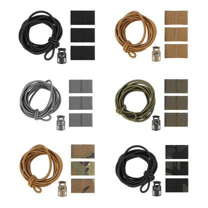 Ophidian Tac Tactical Bungee Elastic Fasten , MOLLE Vest Tool Organizer Cord Attachment Kits for Outdoor Camping Hunting EDC
