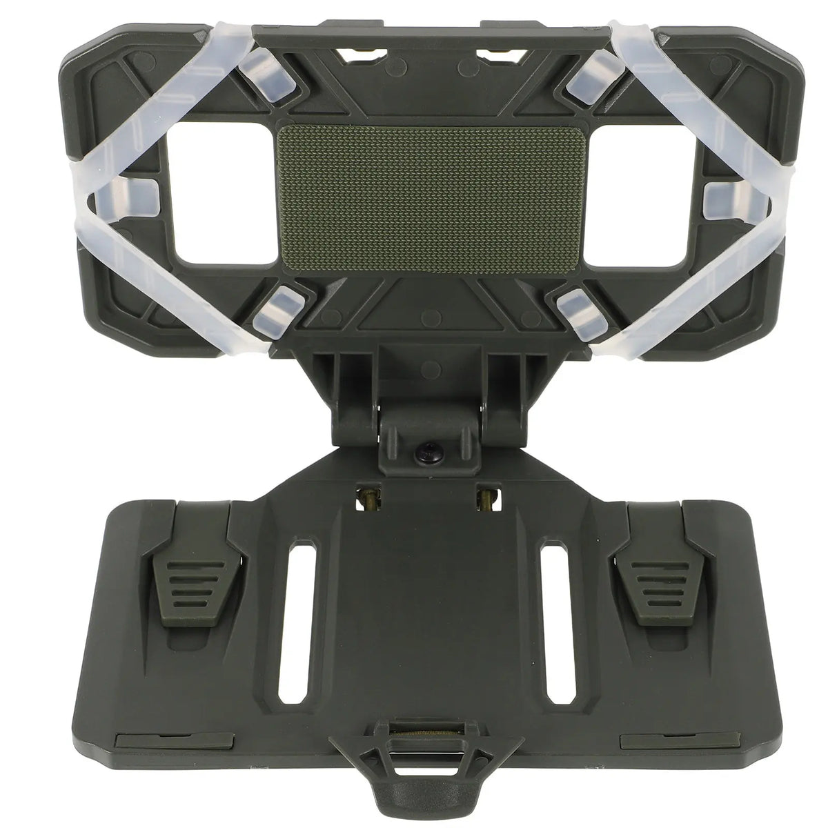 Foldable Gear Board Carrier Vest Phone Mount Holder Chest Mounted Accessory Stable for Outdoor Hiking Hunting Chest Mount Holder
