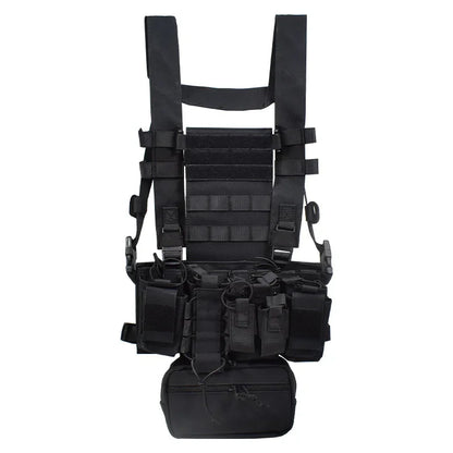 Multicam Black Tactical Camouflage Hunting Combat Crossfit  D3CR Chest Rig Vest For Outdoor Military Paintball Airsoft War Game