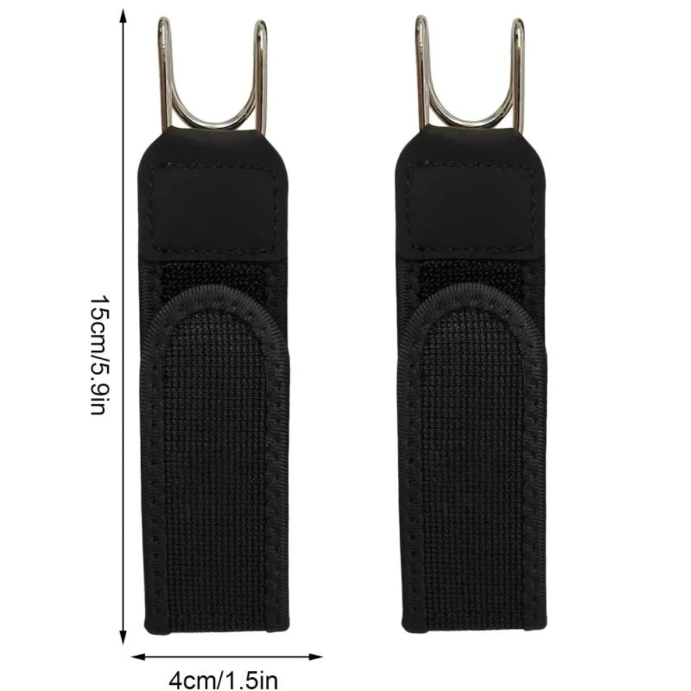 2X Tactical Hook Elastic Belt — Buckleless Invisible Waist Closure, Hook-And-Loop Fastener, No-Buckle for Hunting/Camping