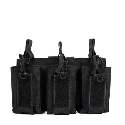 New Mother Child Triple Pack Attachment Pistol Magazine Bag Field Tank Top Multi functional Hanging Bag Outdoor Storage Bag
