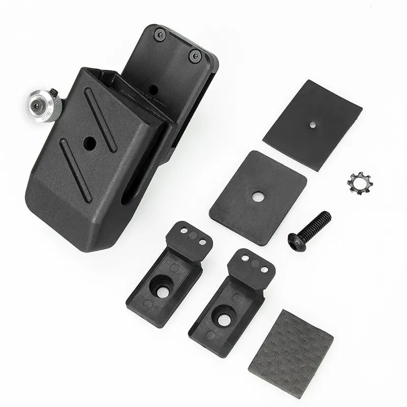 Tactical IPSC CR Quick Draw Magazine Holster Pouch for GL 17 M9 P226 9mm Left Right Handed Universal Pistol Gun  Pouch
