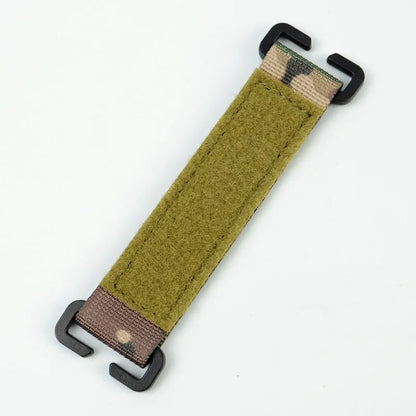 Molle Vest accesories Tactical Patches Adapter Backpack MOLLE Hook&Loop Panel Converter Ribbon Strip For Attching ID Patches