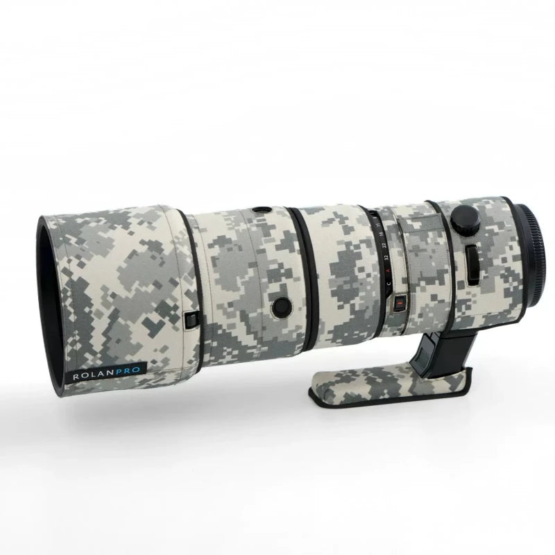 ROLANPRO Waterproof Lens Coat For FUJI FUJIRON GF 500mm F5.6R LM OIS WR Lens Protective Case GF500 Guns Sleeve Camouflage Cover